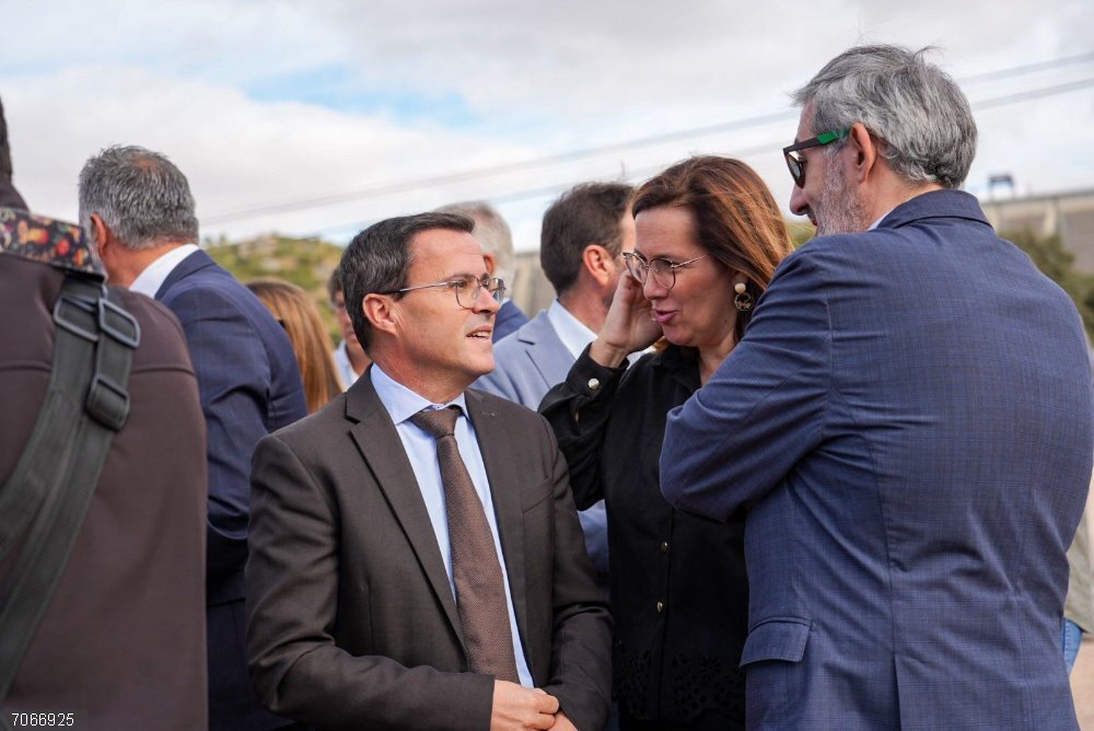 Gallardo reitera su compromiso de intermediar con el Gobierno para garantizar la continuidad de Almaraz El secretario general del PSOE de Extremadura, Miguel Ángel Gallardo