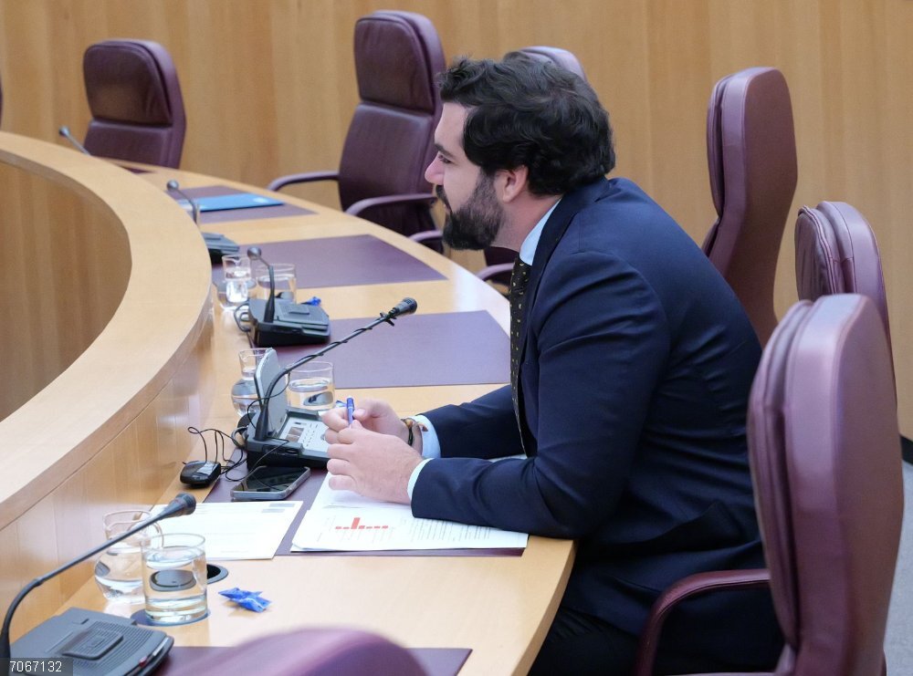 Granada.- Vox ve al PP unido a la izquierda para "criminalizar" a los jóvenes que disienten de las políticas de género El portavoz del Grupo Provincial de Vox en la Diputación de Granada, Gustavo de Castro.