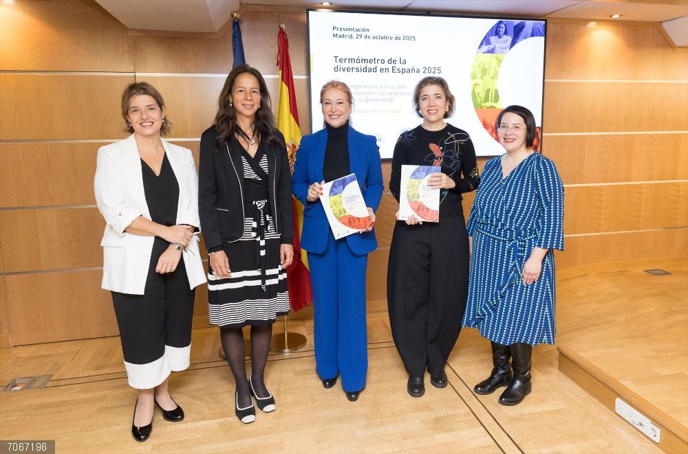 El 80% de empresas españolas cuenta con planes de diversidad pero solo el 59% evalúa los resultados, según un estudio El 82% de compañías incluye DE&I en sus valores y el 90% de directivos lo consideran prioridad, según un informe