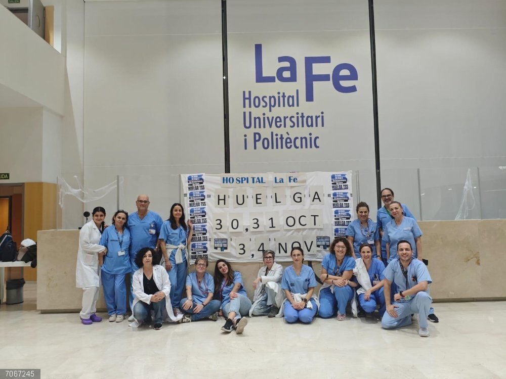 Técnicos superiores sanitarios destacan el éxito de la primera jornada de huelga: "Llevamos 18 años de tomadura de pelo" Jornada de huelga de los técnicos superiores sanitarios