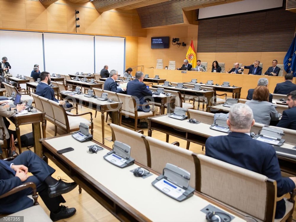 El Gobierno atribuye a 'agentes rusos' desinformación en el apagón y disturbios de Torre Pacheco buscando "generar caos" Diego Rubio, director de Gabinete de Presidencia del Gobierno, compareciendo ante la Comisión Mixta