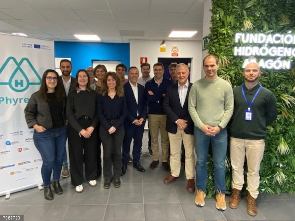 Aragón acoge la presentación del Geoportal del Hidrógeno, que impulsará esta economía en los Pirineos La Fundación Hidrógeno Aragón ha sido el escenario de la presentación oficial del Geoportal del Hidrógeno.