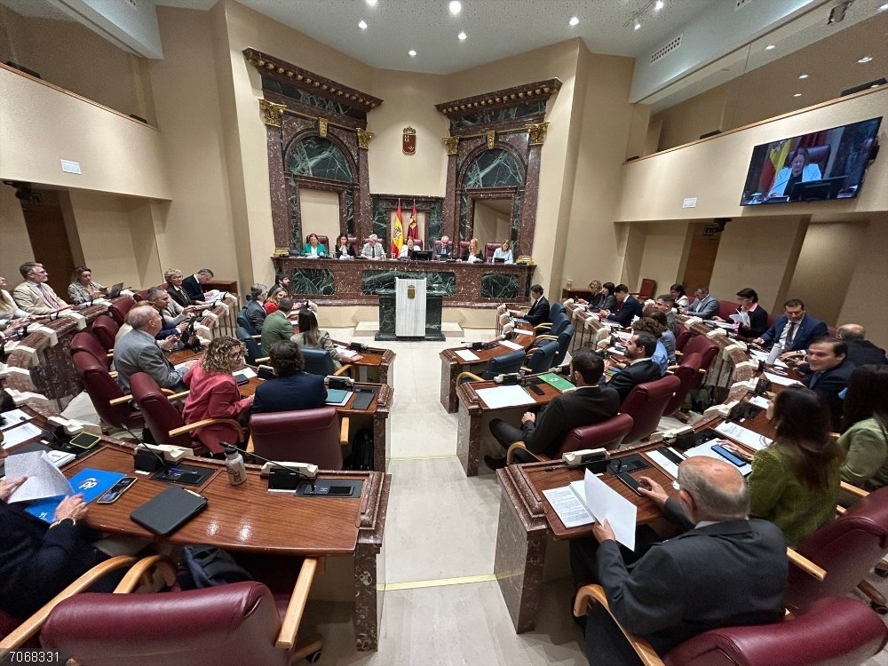 PSOE, Vox y Podemos tumban el decreto de vivienda en la Asamblea tras alegar falta de diálogo La Asamblea regional durante el debate del Decreto-Ley de Vivienda Asequible