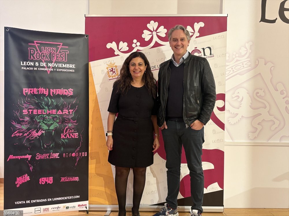 León acoge el 8 de noviembre la tercera edición del Lion Rock Fest con récord de público internacional Imagen de la presentación del Lion Rock Fest.