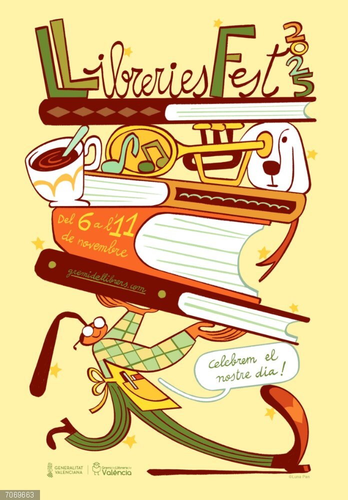 Cultura.- Un total de 41 librerías invitan a talleres, encuentros y actuaciones en el Llibreries Fest Cartel del Llibreries Fest