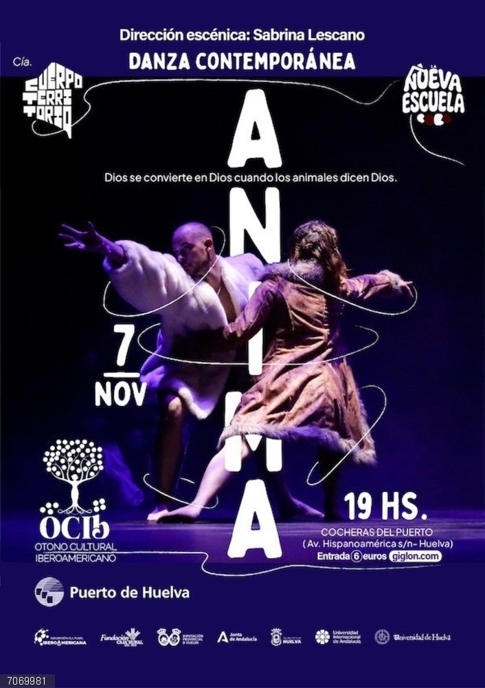Huelva.- La danza contemporánea de 'Ánima' llega por primera vez a Huelva de la mano del OCIb Cartel de 'Ánima'.