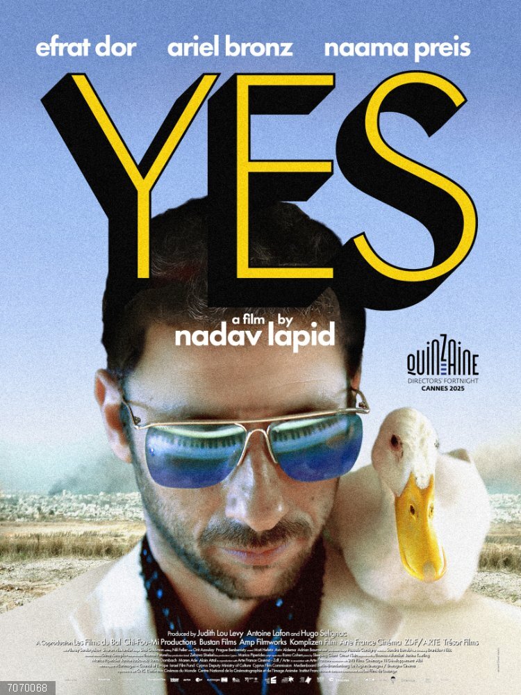 Cartel de 'Yes', película de Nadav Lapid. Cartel de 'Yes', película de Nadav Lapid.