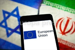 Cumbre UE.- Los líderes de la UE piden "máxima moderación" a Israel y a cambio redoblarán sanciones a Irán