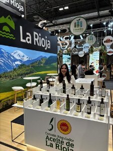 Expositor de la DOP Aceite de La Rioja