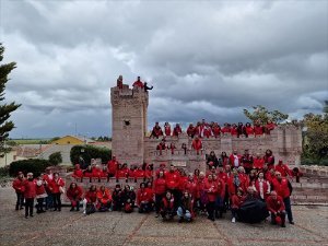 Cerca de 130 voluntarios participan en el Encuentro Provincial de Cruz Roja en Olmedo (Valladolid)
