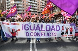Manifestación por el Día del Trabajador en Zaragoza