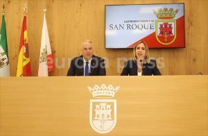 La presidenta de la Diputación de Cádiz visita el Ayuntamiento de San Roque