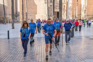 Almería.-Medio millar de personas participan en la I peregrinación 'Hacia el Origen de Nuestra Fe'