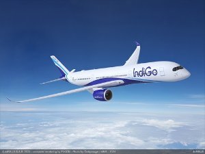 Economía/Transportes.- IndiGo encarga 30 aviones Airbus A350, valorados en más de 7.000 millones