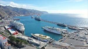 El puerto de Santa Cruz de Tenerife registra 766.000 pasajeros y 1,7 millones de toneladas de mercancía hasta marzo