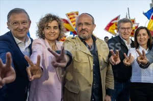Mitin final de campaña del PP en Barcelona