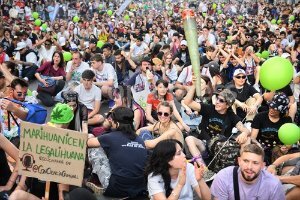Marcha Mundial de la Marihuana 2024 en Madrid