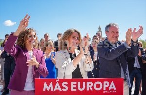 Acto de presentación de la candidatura socialista a las elecciones europeas de 9 de junio (Sevilla)