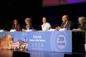 La presidenta del Govern, Marga Prohens, en el 39º Congreso Nacional de la Sociedad Española de Nutrición Clínica y Metabolismo SENPE 2024.