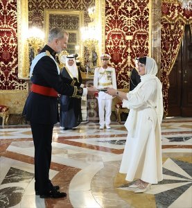 El Rey recibe las Cartas Credenciales de los nuevos embajadores de Guinea, Arabia Saudí, Kenia, Argentina, Pakistán y Venezuela
