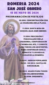 Rincón del Obispo (Cáceres) celebra este sábado su romería en honor a San José Obrero