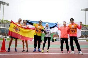 Atletismo.- Sara Martínez y Eduardo Uceda dan dos nuevas medallas a España en el Mundial de Atletismo Paralímpico