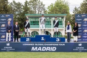 El alemán Christian Kukuk se impone en el Longines Global Champions Tour Gran Premio de Madrid